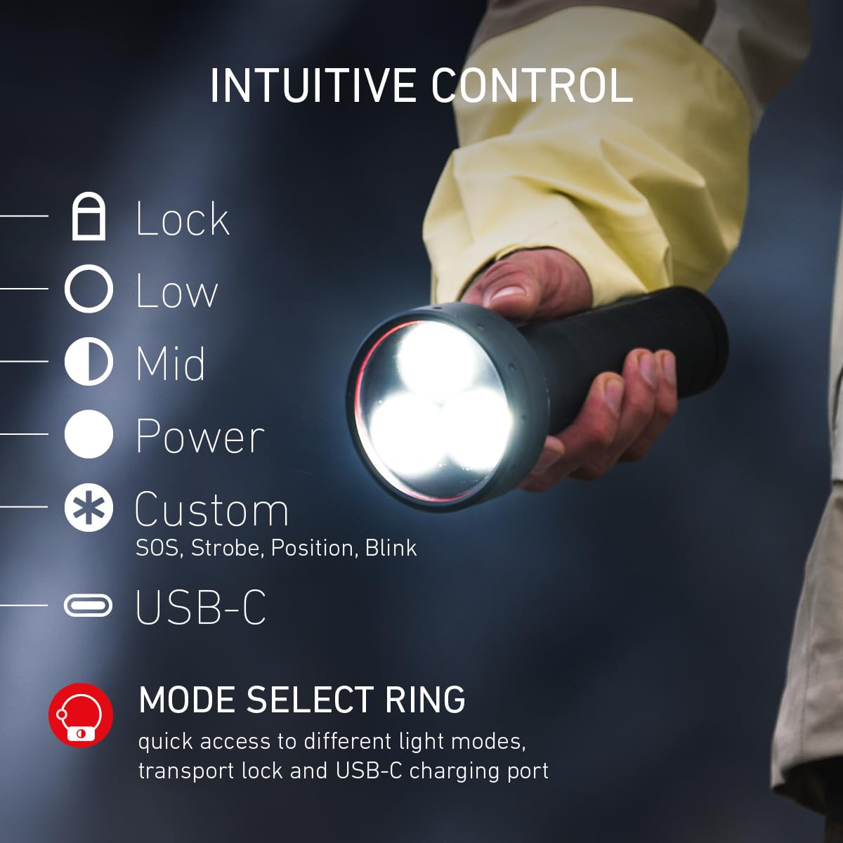 Amazon.com: Ledlenser P18R Signature Linterna, potente foco para